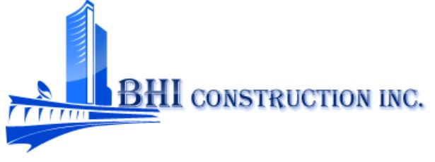 bhi construction logo
